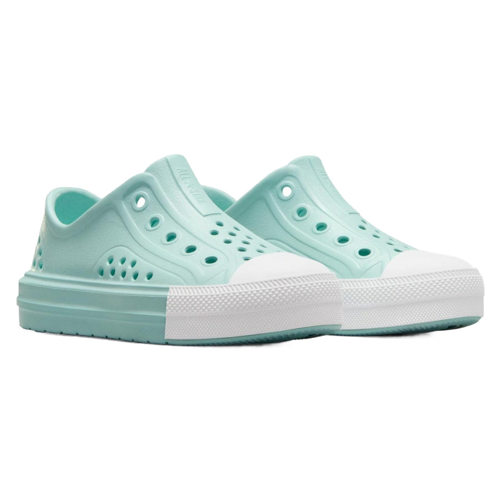 Converse | Kids Chuck Taylor All Star Play Lite CX Slip-On (Polar Beam/White)