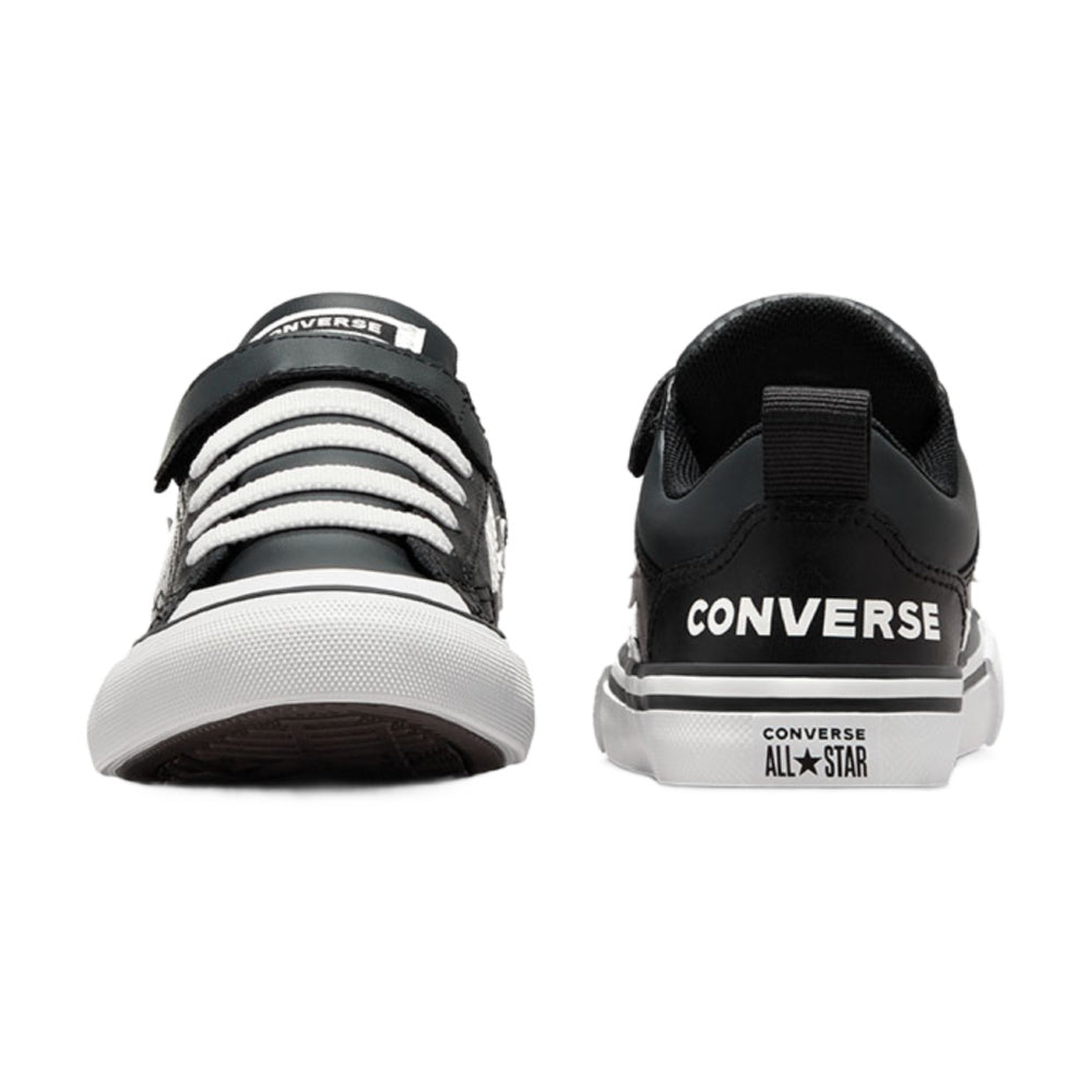 Converse | Kids Pro Blaze Leather Low (Black/White)