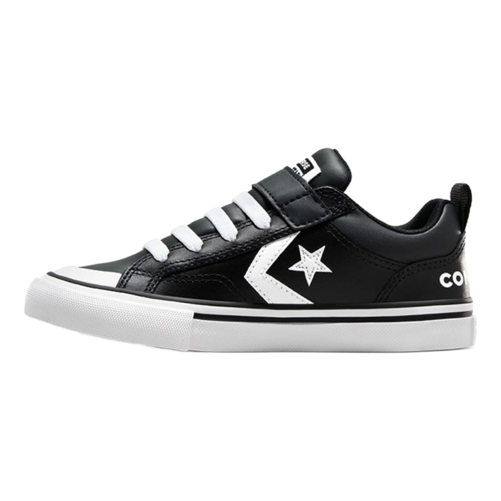 Converse | Kids Pro Blaze Leather Low (Black/White)