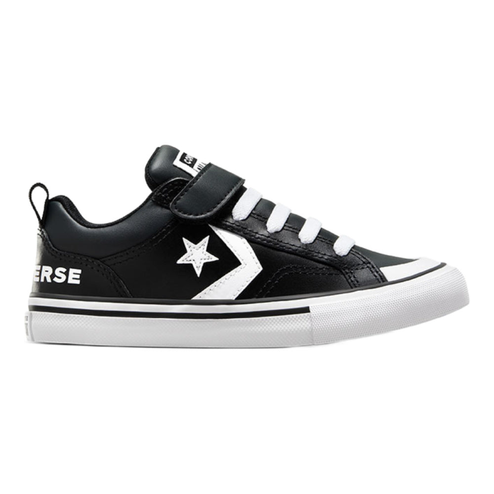 Converse | Kids Pro Blaze Leather Low (Black/White)