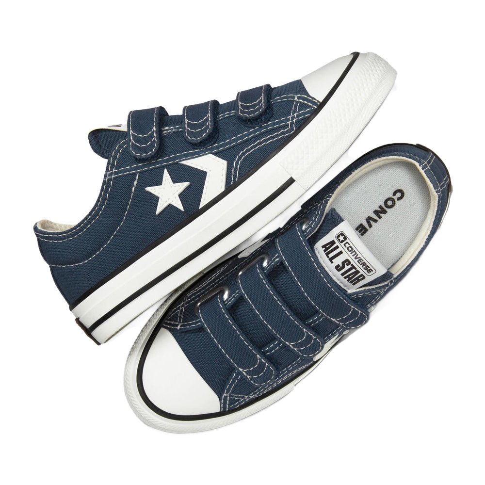 Converse | Kids Star Player 76 3V Low (Navy/Vintage White/Egret)
