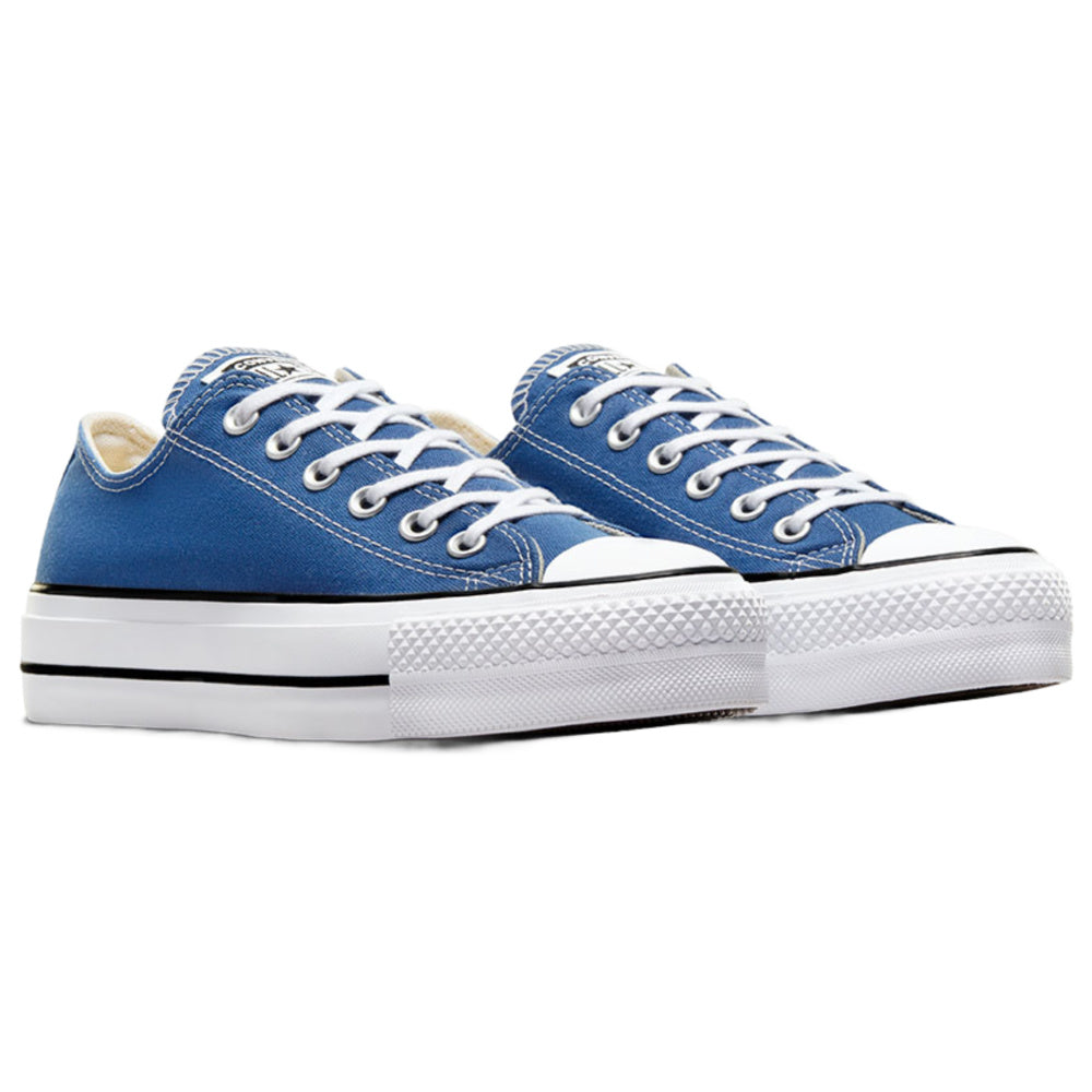 Converse | Womens Chuck Taylor All Star Lift Seasonal Low (Armor Blue/White/Black)