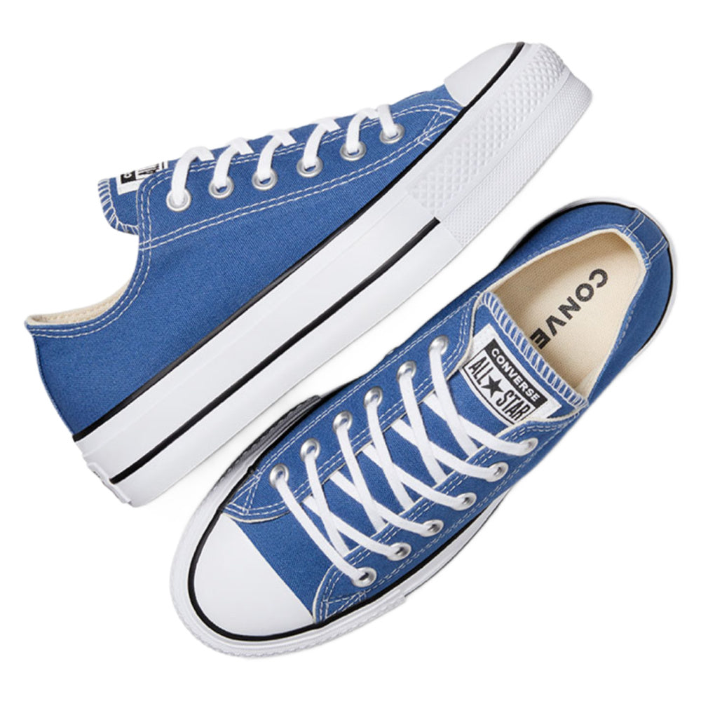 Converse | Womens Chuck Taylor All Star Lift Seasonal Low (Armor Blue/White/Black)