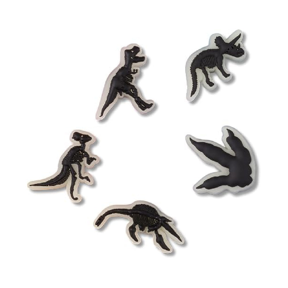 Crocs | Jibbitz™ Charms Glow In The Dark Dino (5 Pack)