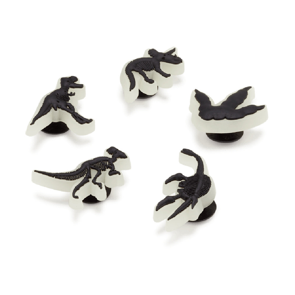 Crocs | Jibbitz™ Charms Glow In The Dark Dino (5 Pack)