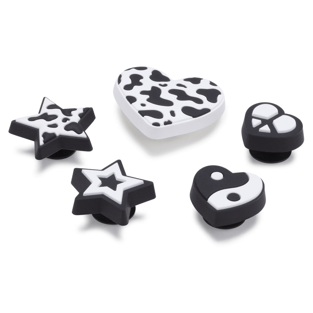 Crocs | Jibbitz™ Charms Mono Black n' White (5 Pack)