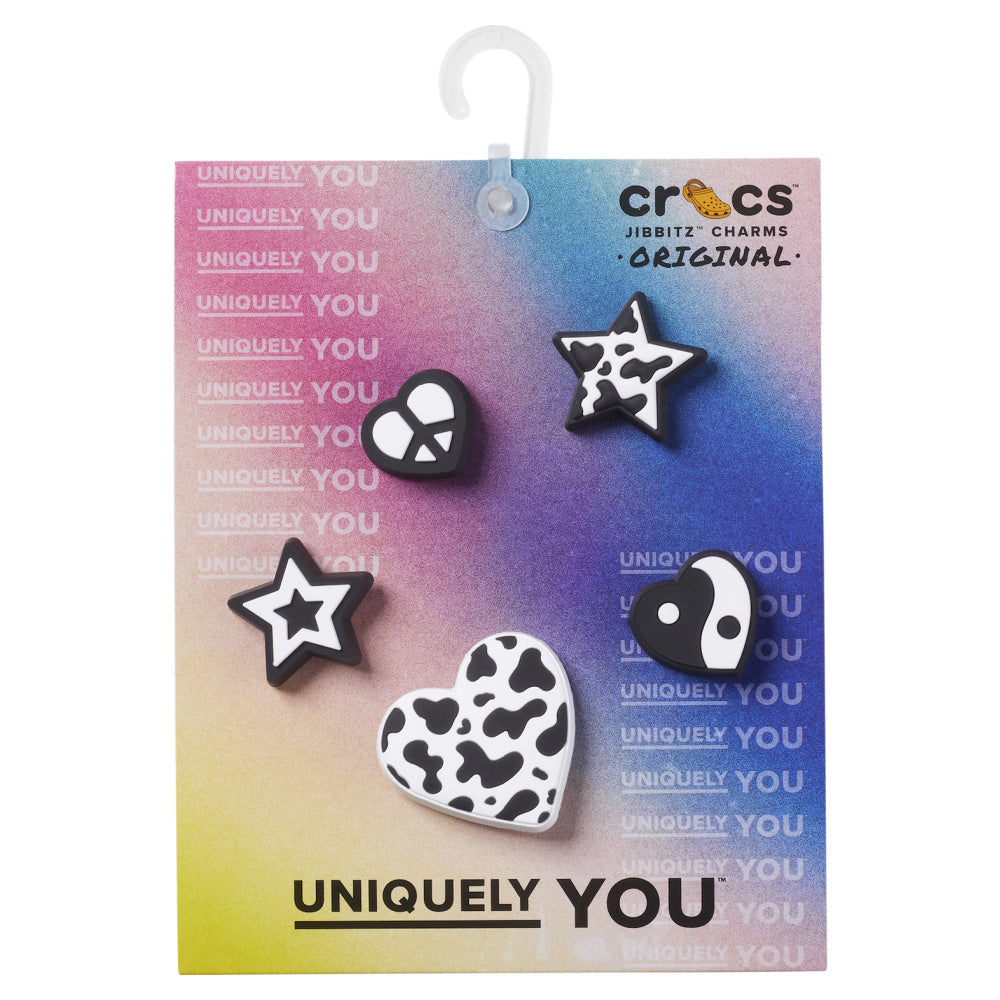 Crocs | Jibbitz™ Charms Mono Black n' White (5 Pack)