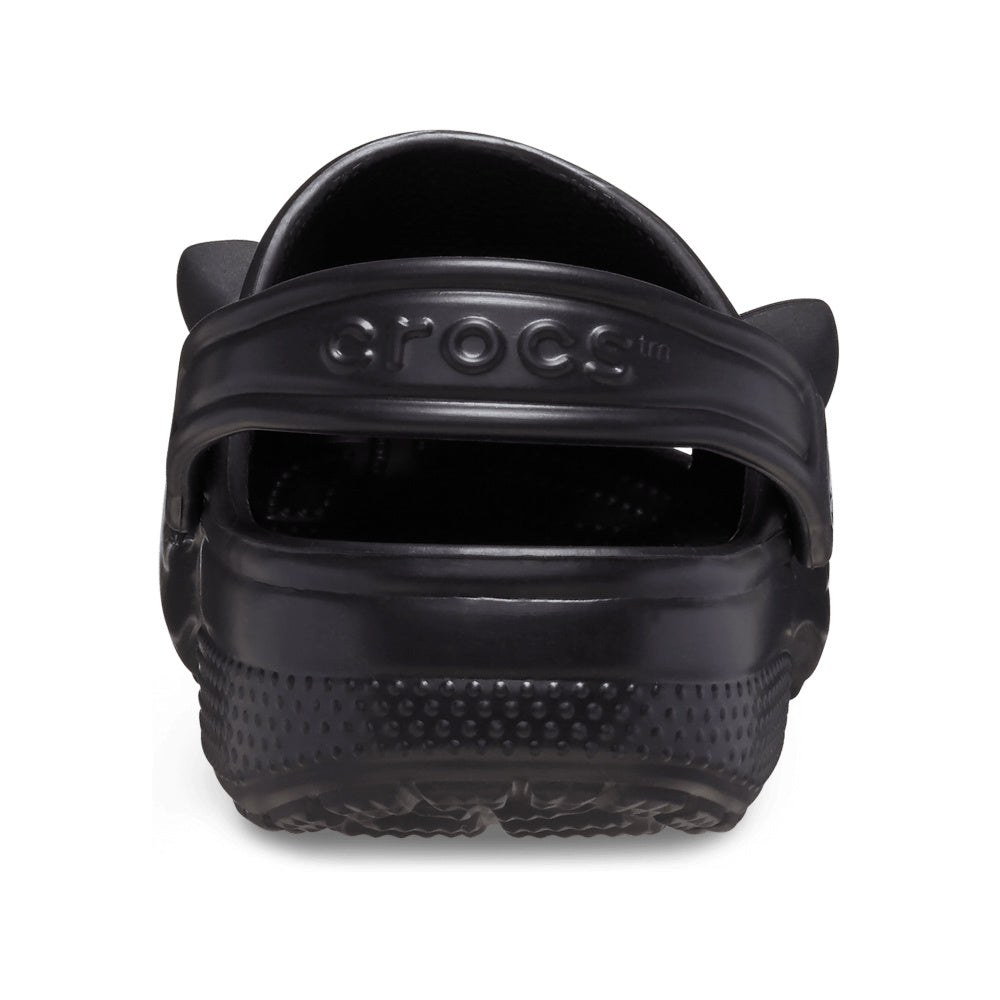 Crocs | Infants Classic Glow In The Dark Black Cat Clog (Black)