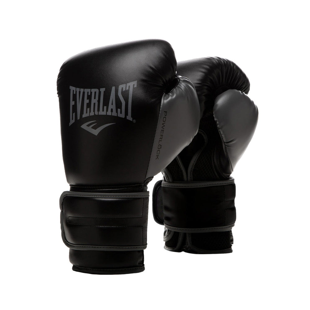 Everlast | Powerlock 2 Training Gloves 12Oz (Black/Grey)