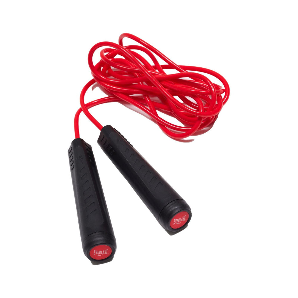 Everlast | Adjustable Weighted Jump Rope 11Feet (Black/Red)