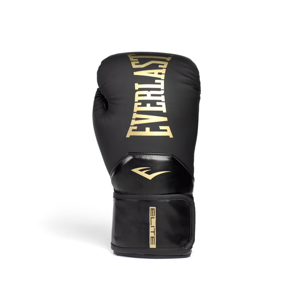 Everlast | Elite 2 Boxing Gloves 16oz (Black/Gold)