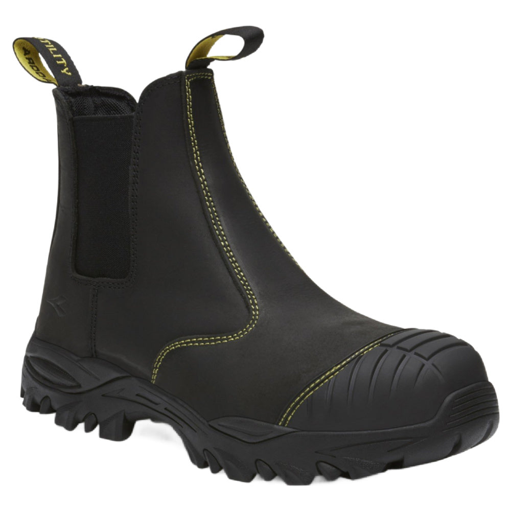 Diadora Utility | Unisex Craze Slip On Composite Toe Safety Boots (Black)
