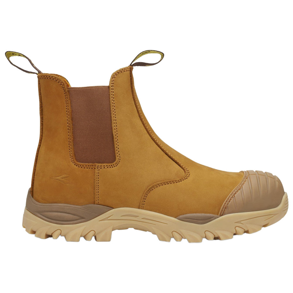 Diadora Utility | Unisex Craze Slip On Composite Toe Safety Boots (Wheat)