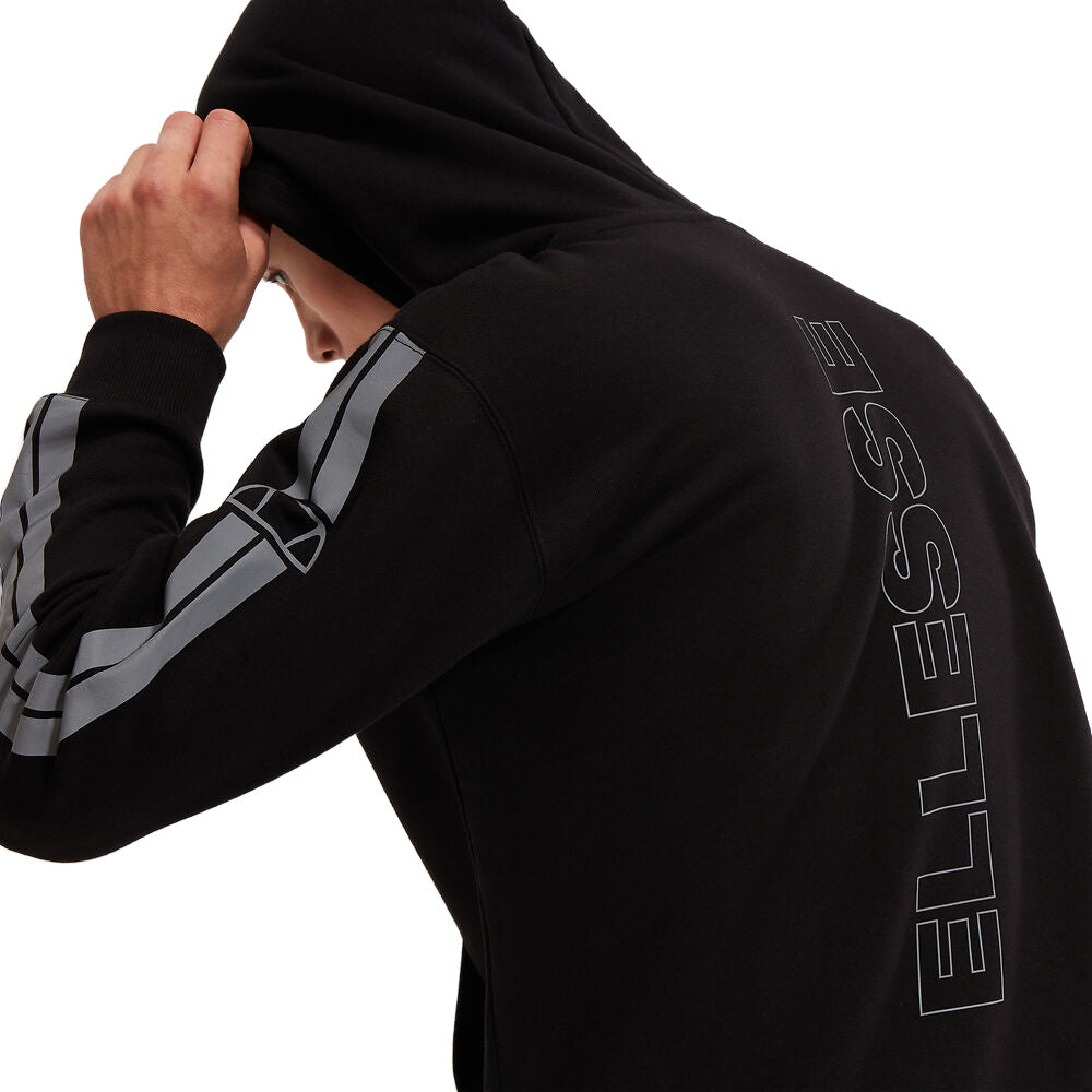 Ellesse | Mens Trezzi Hoodie (Black/Reflective)