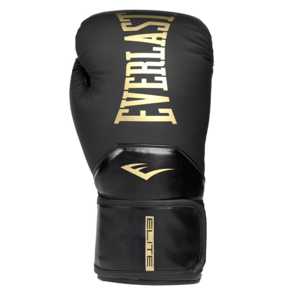 Everlast | Elite 2 Boxing Gloves 12oz (Black/Gold)