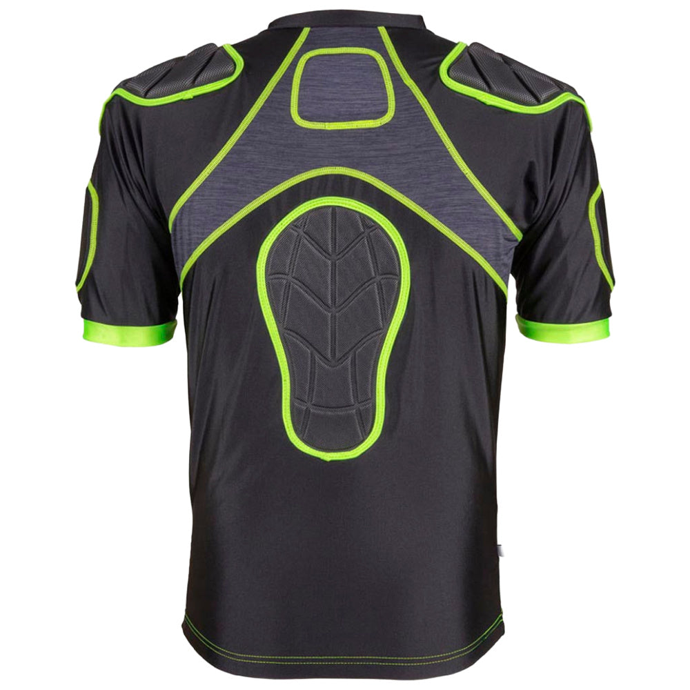 Gilbert | XP 500 Shoulder Pads (Black/Volt)