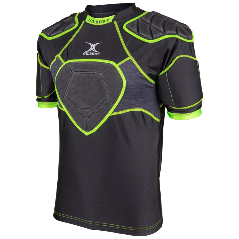 Gilbert | XP 500 Shoulder Pads (Black/Volt)