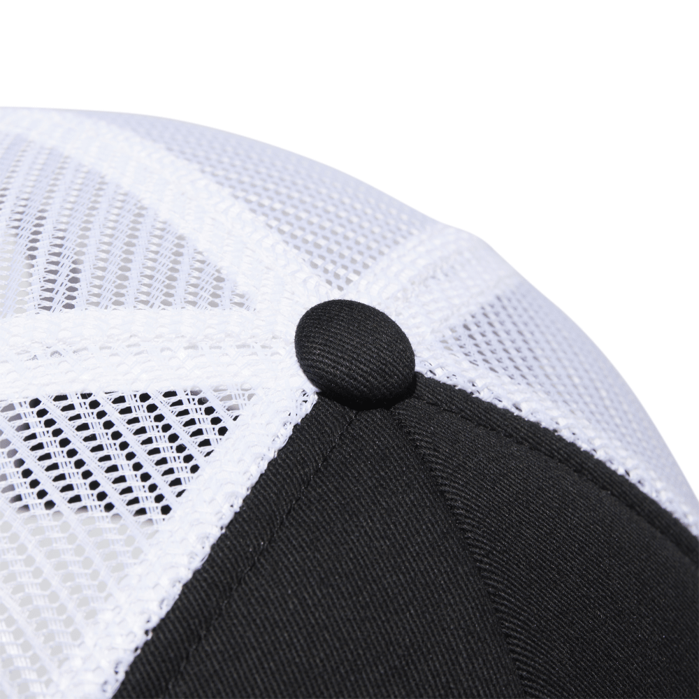 Adidas | Unisex Trucker Cap (Black/White)