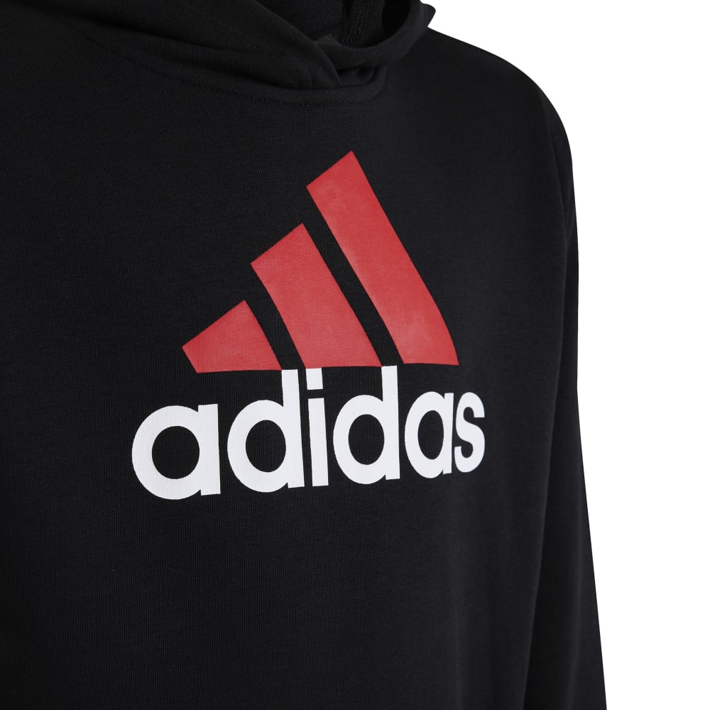Adidas | Kids U Big Logo 2 Hoodie (Black/White)