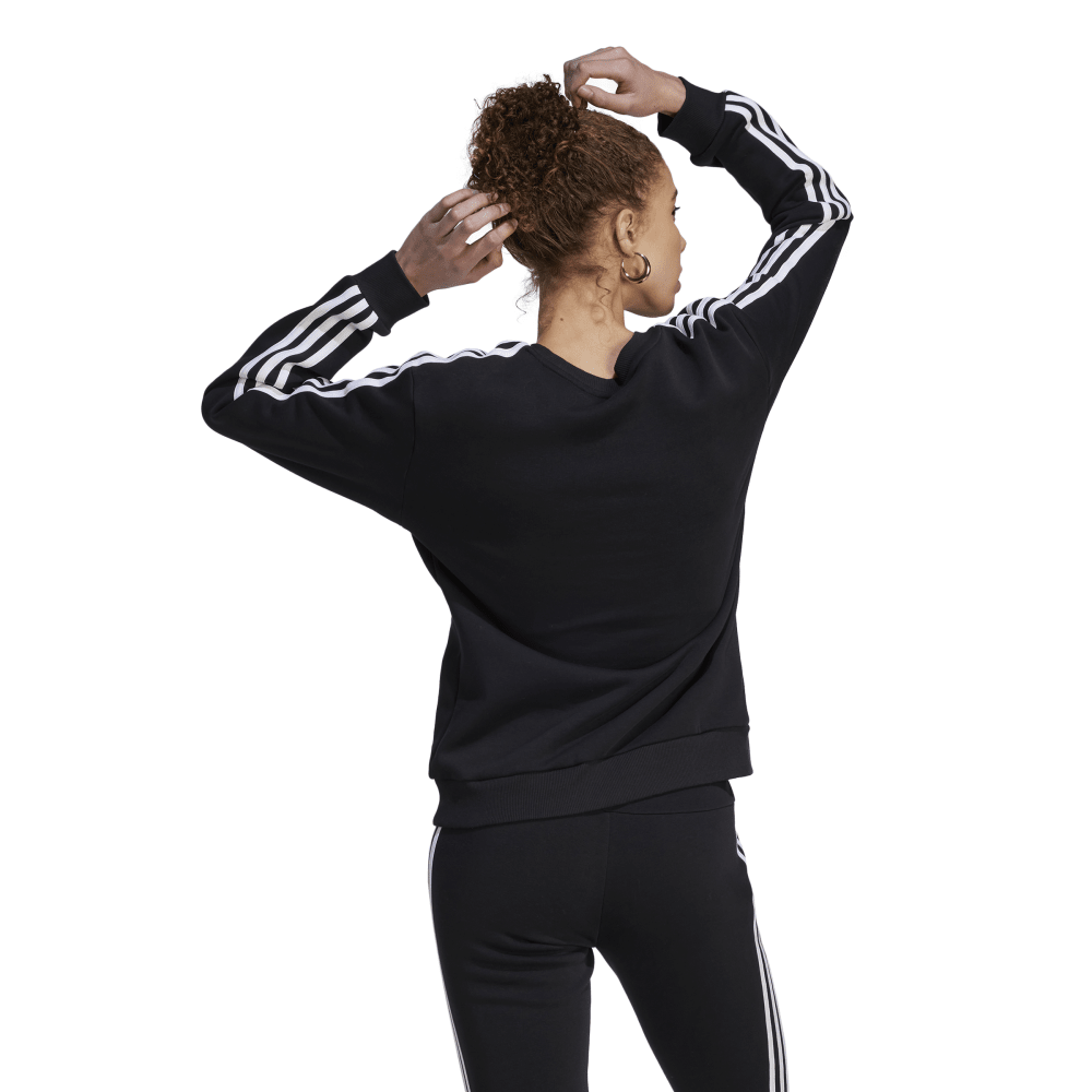 Adidas | Women's Fleece Sweat (Black/White)