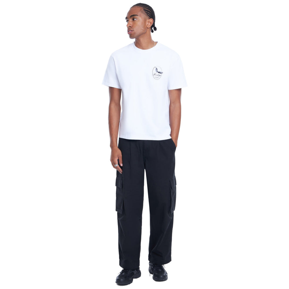 Henleys | Mens Feather Tee (White)