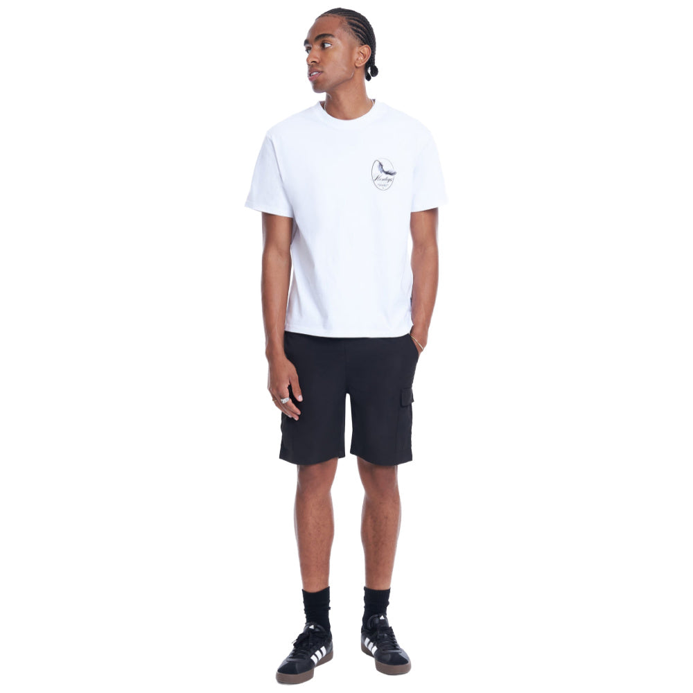 Henleys | Mens Grit Cargo Short (Black)