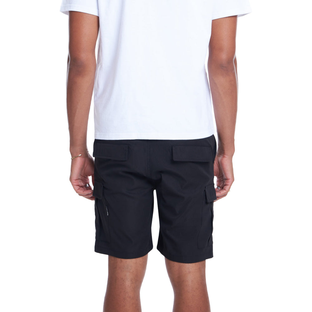 Henleys | Mens Grit Cargo Short (Black)