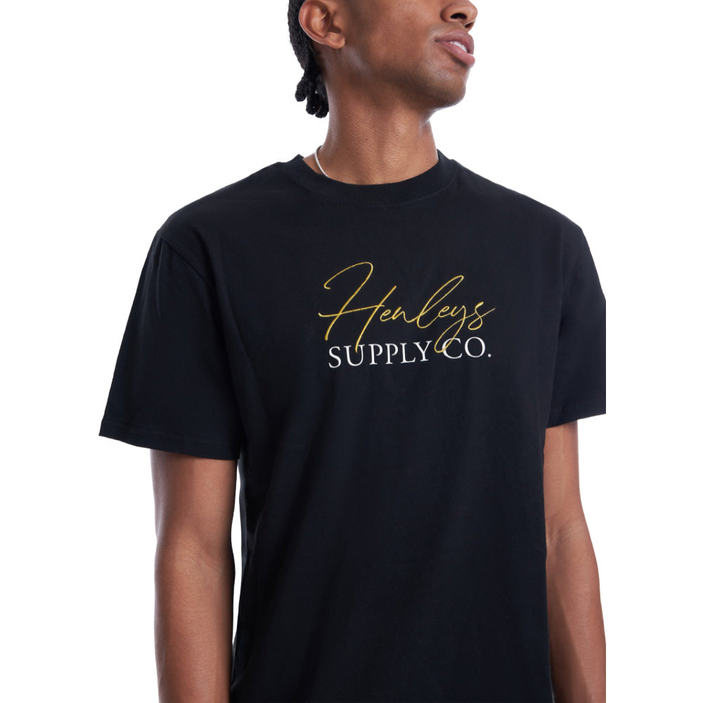 Henleys | Mens Supply Tee (Black)