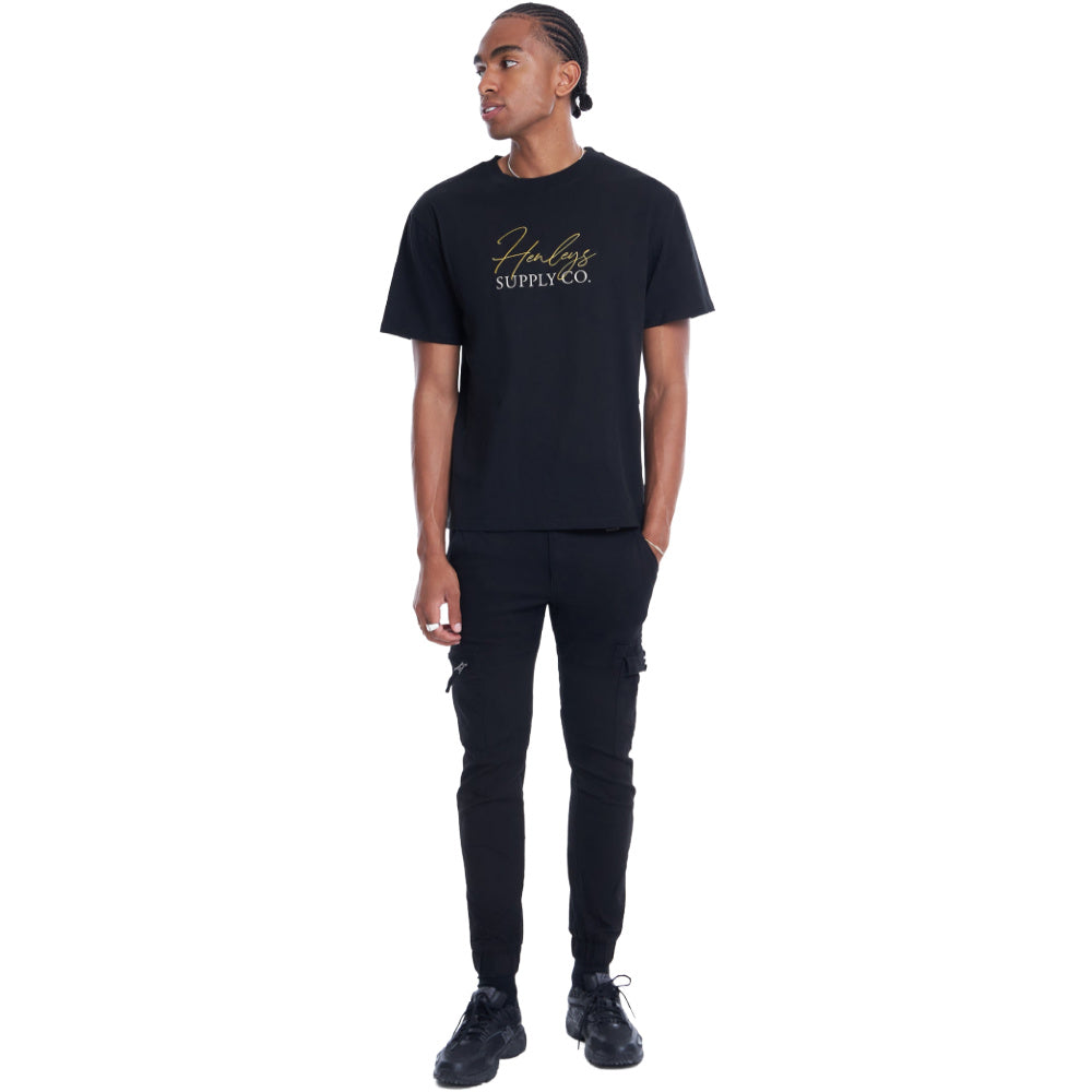 Henleys | Mens Supply Tee (Black)
