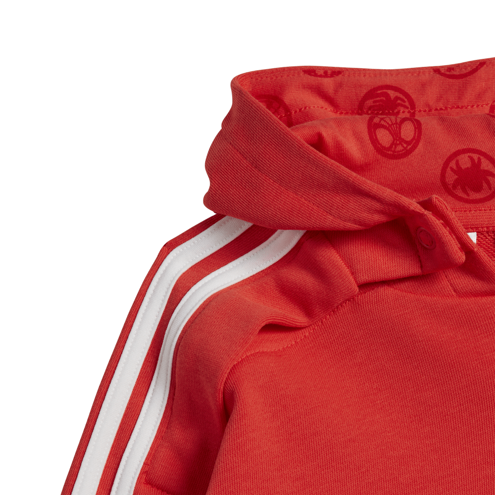 Adidas | Infants Adidas X Marvel Spider-Man Jogger Set (Red/Grey)