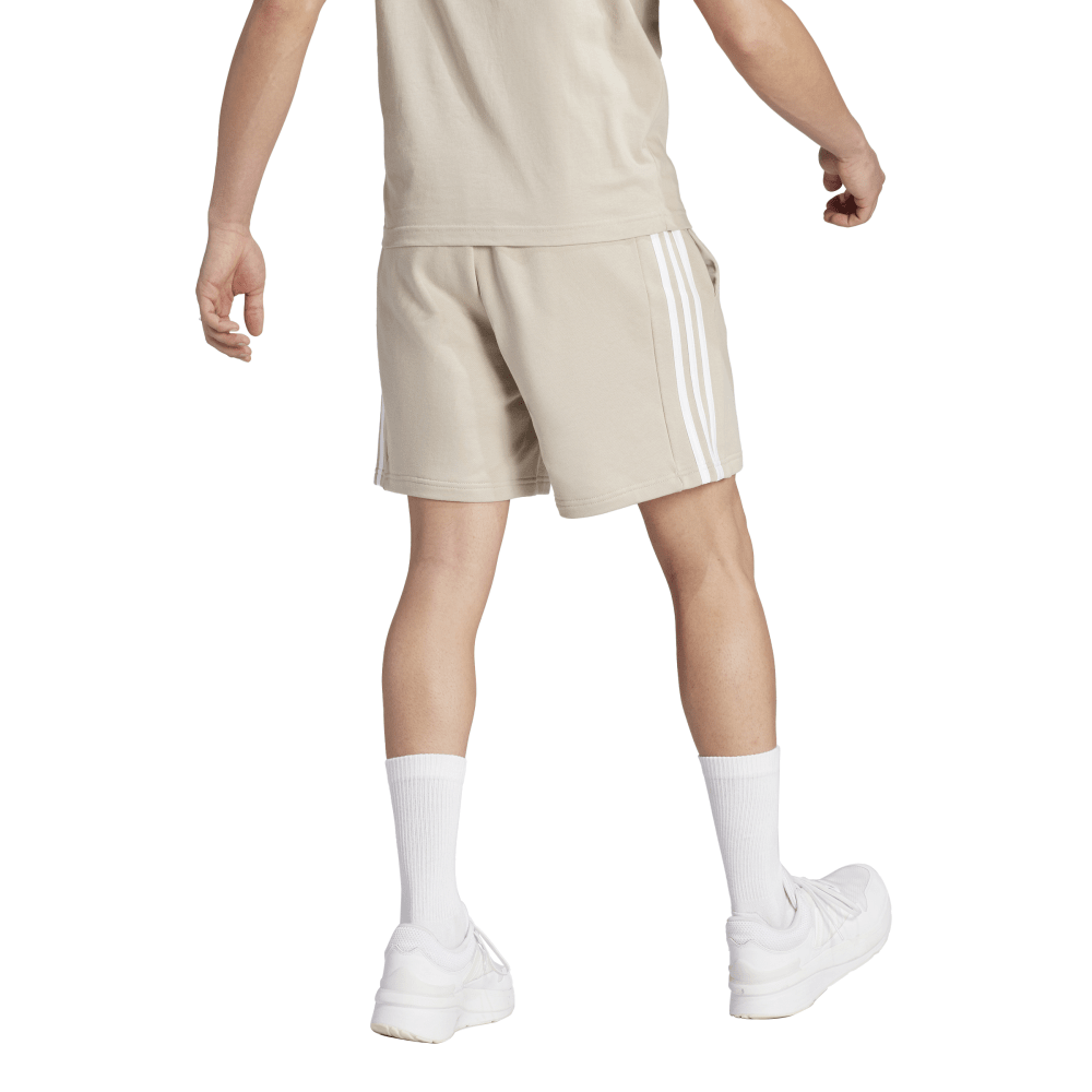 Adidas | Mens 3-Stripe French Terry Short (Wonder Beige)