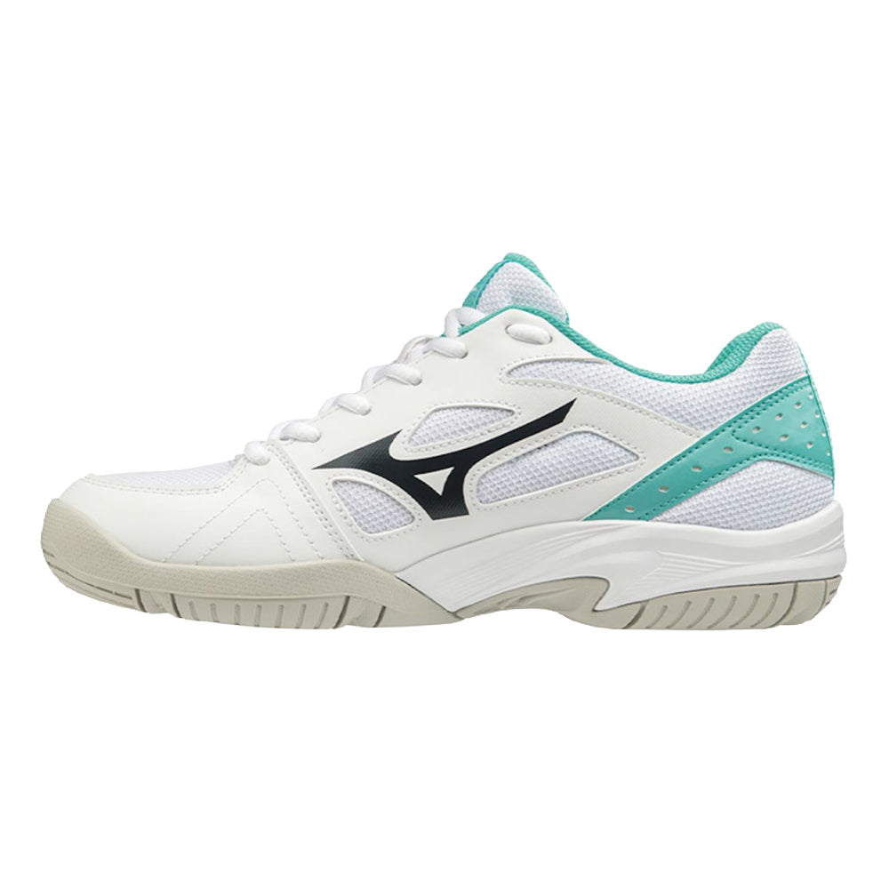 Mizuno | Kids Cyclone Speed 2 Jr NB (White/Cyan)