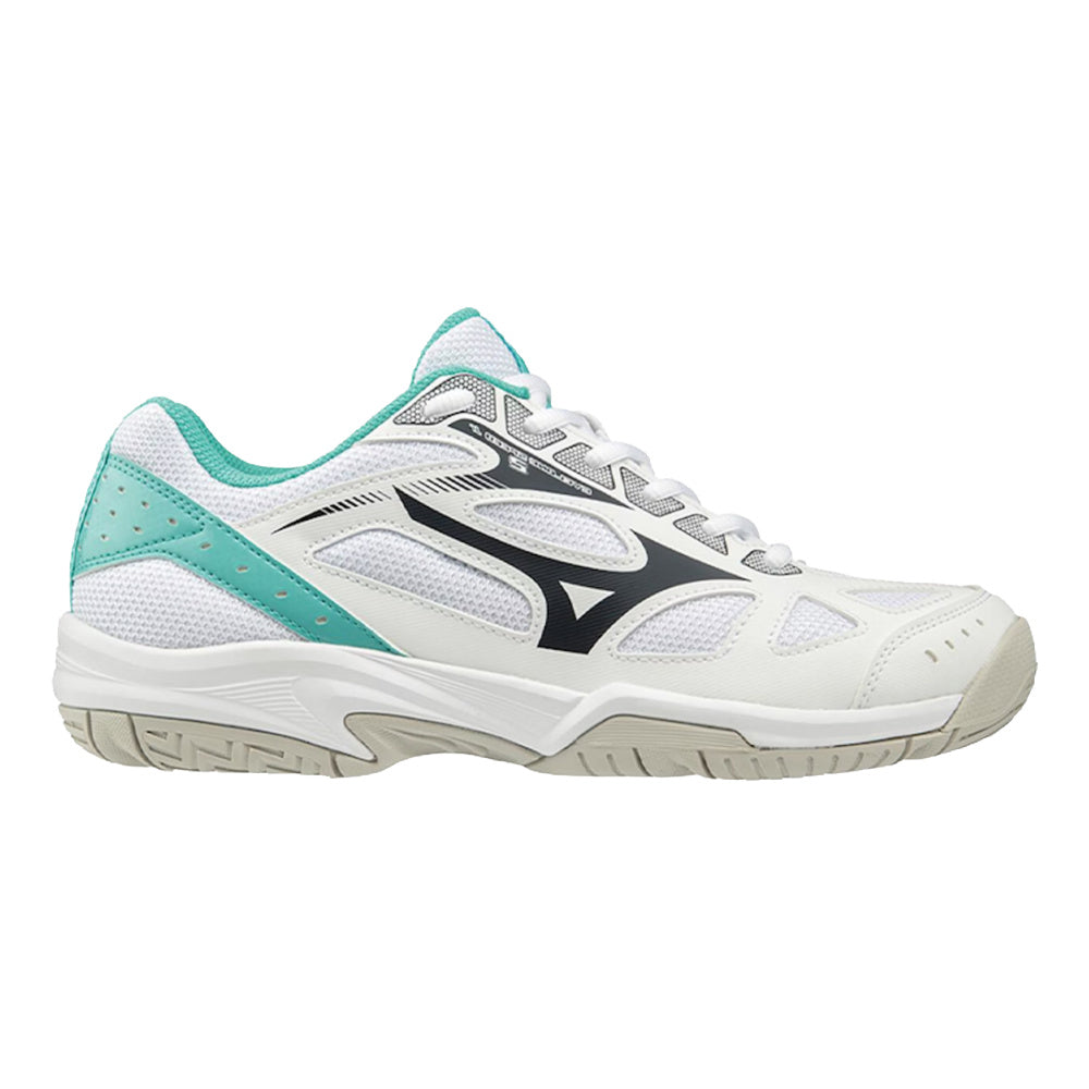 Mizuno | Kids Cyclone Speed 2 Jr NB (White/Cyan)