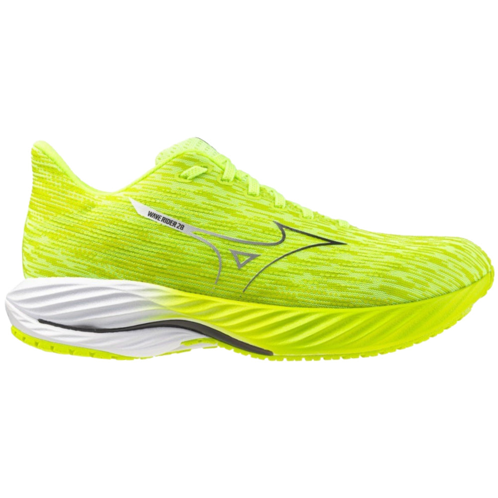 Mizuno | Mens Wave Rider 28 (Neo Lime/Black/Acid Lime)