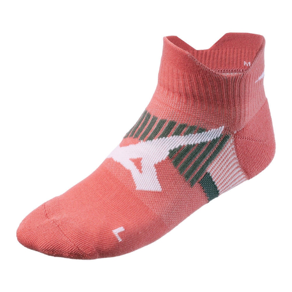 Mizuno | Unisex Drylite Race Mid Socks (Lantana)