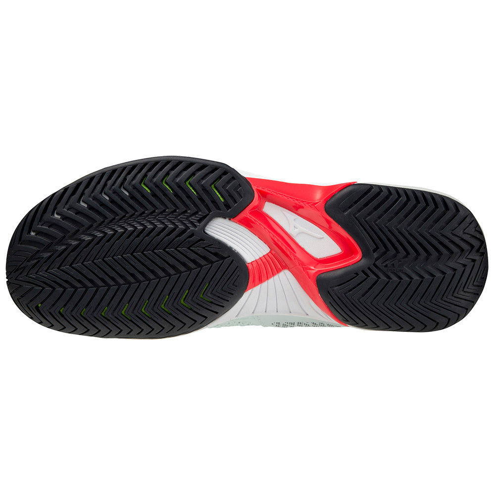 Mizuno | Womens Wave Exceed Tour 4 AC (Mint/Red)