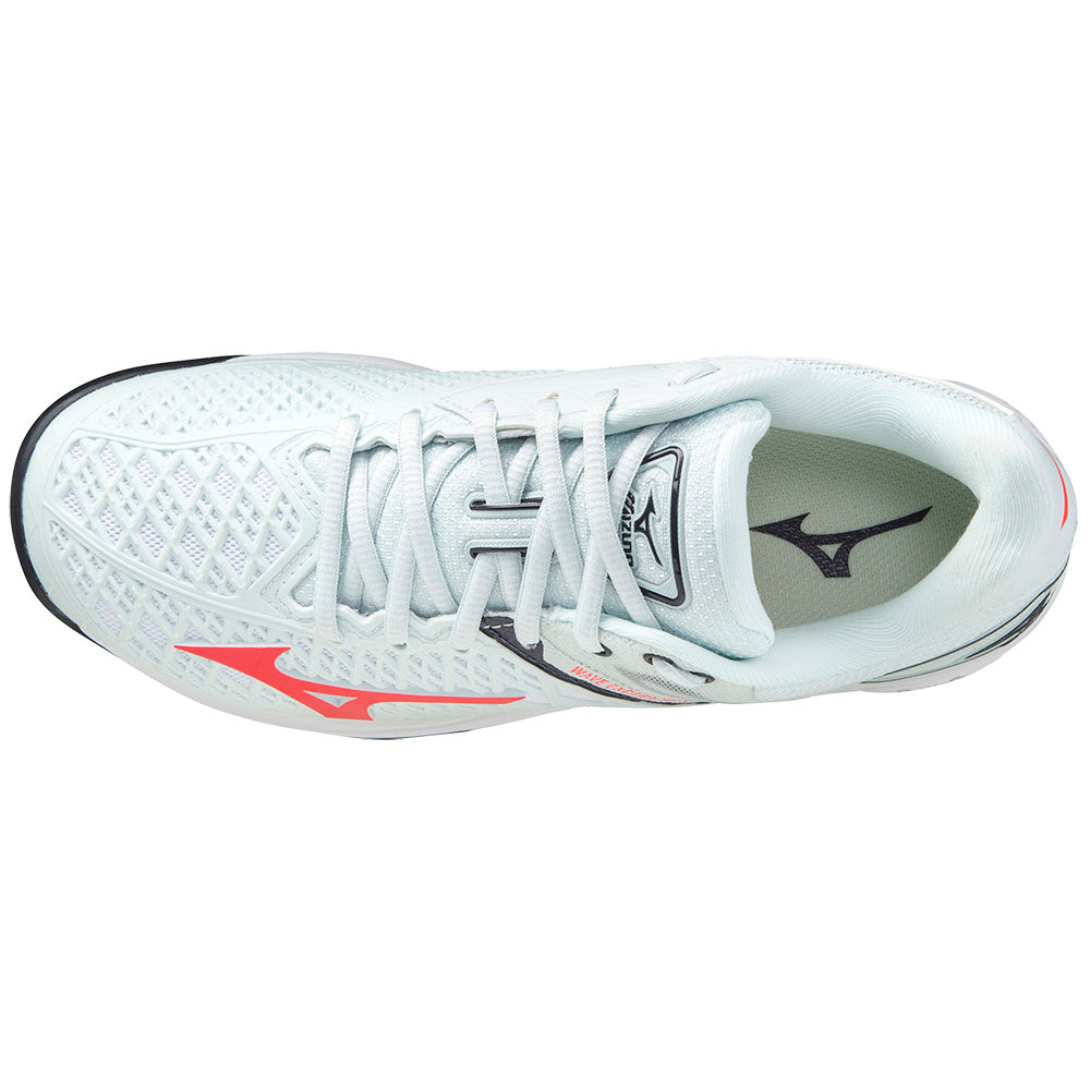 Mizuno | Womens Wave Exceed Tour 4 AC (Mint/Red)