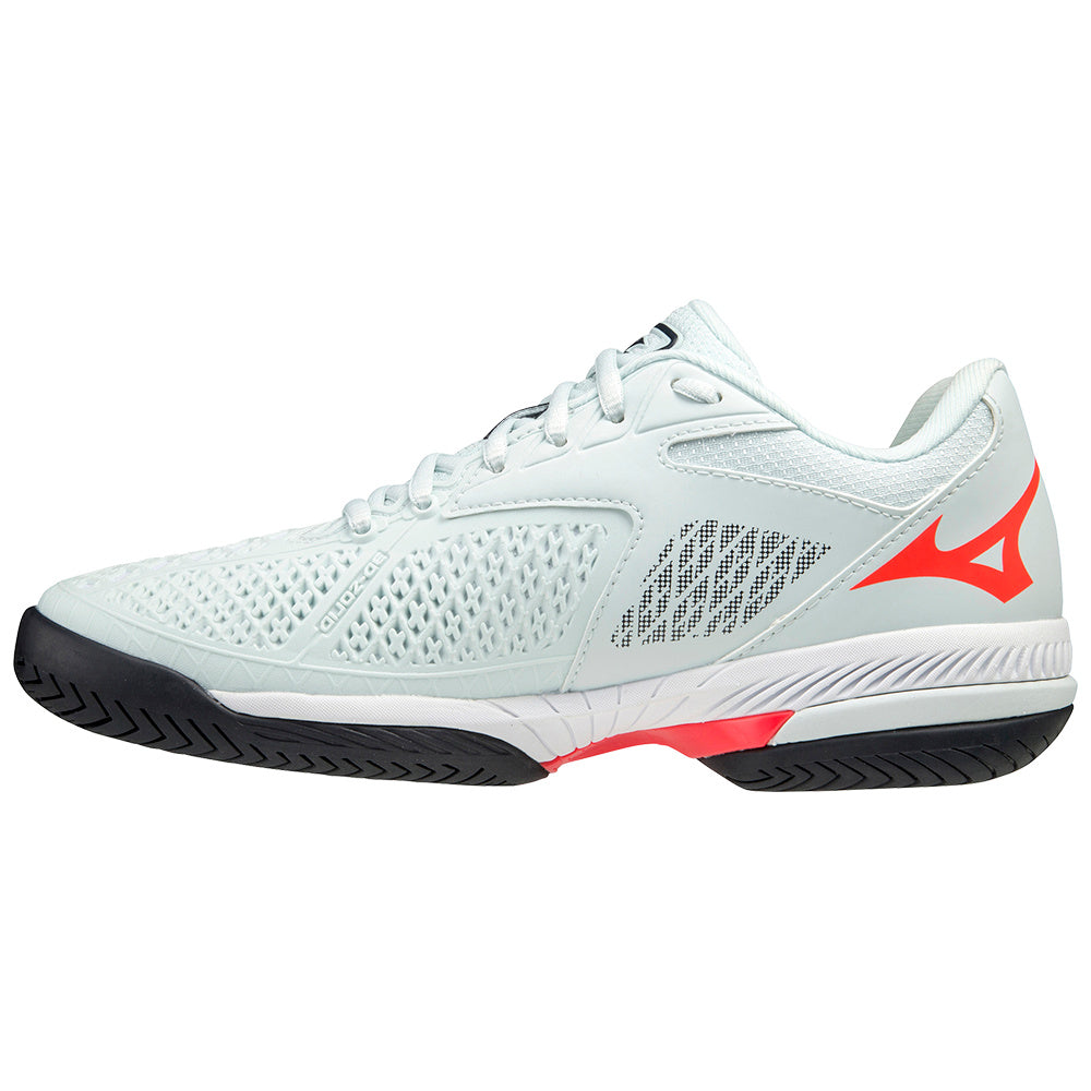 Mizuno | Womens Wave Exceed Tour 4 AC (Mint/Red)