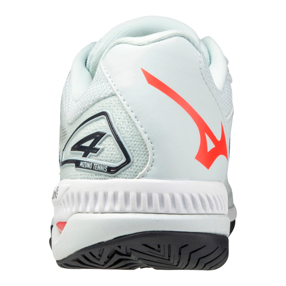 Mizuno | Womens Wave Exceed Tour 4 AC (Mint/Red)