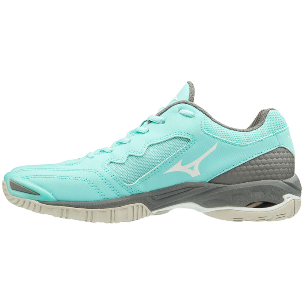 Mizuno | Womens Wave Phantom 2 NB (Aruba Blue/Grey)