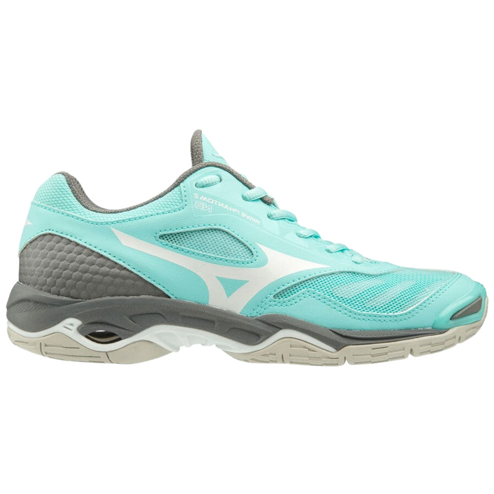 Mizuno | Womens Wave Phantom 2 NB (Aruba Blue/Grey)