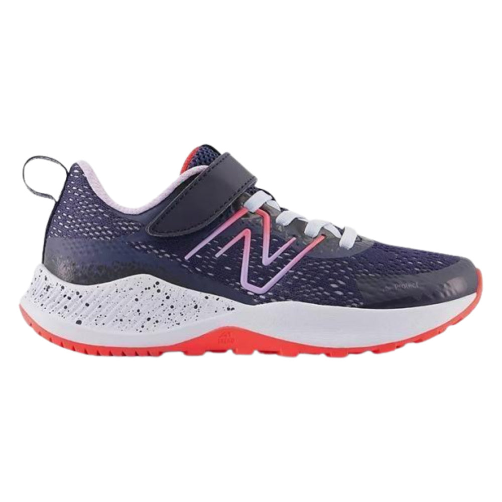 New Balance | Kids Dynasoft Nitrel V5 Bungee Lace with Top Strap (Eclipse/Electric Red)