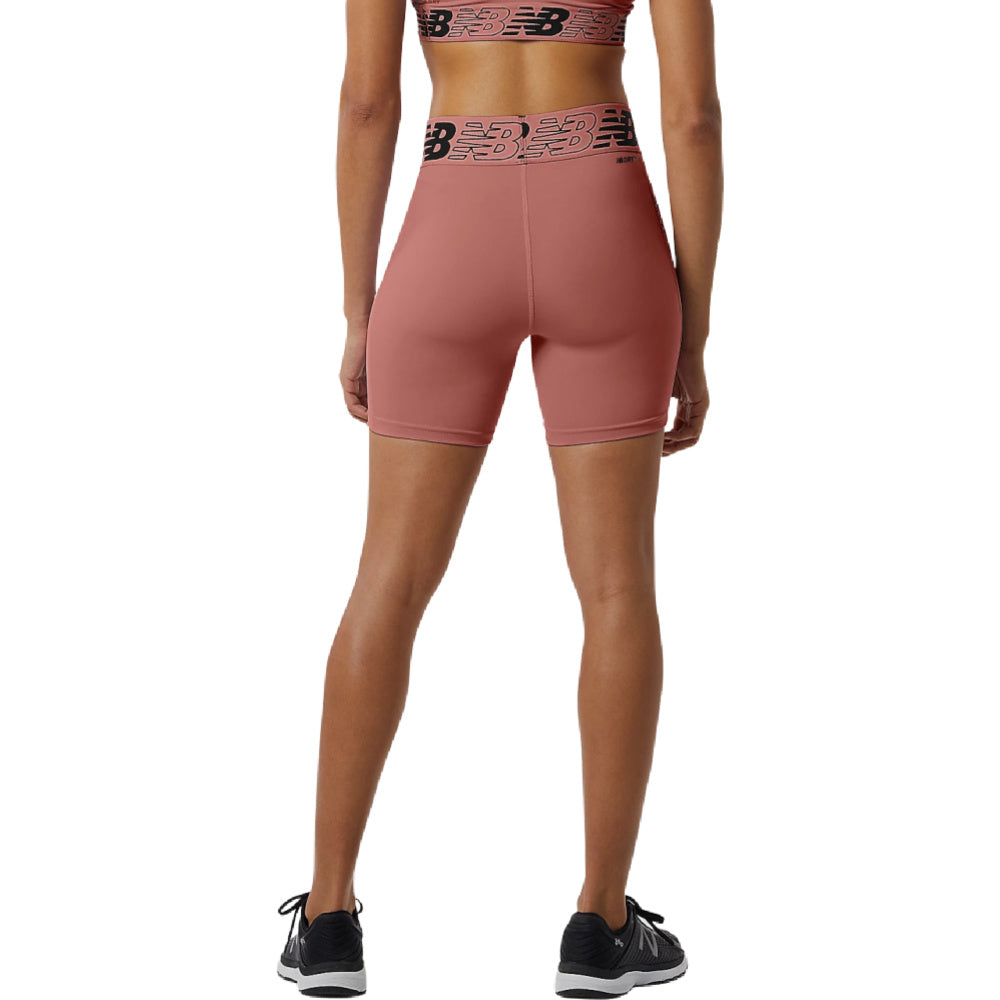 New Balance | Womens Relentless Fitted Short (Mineral Red)