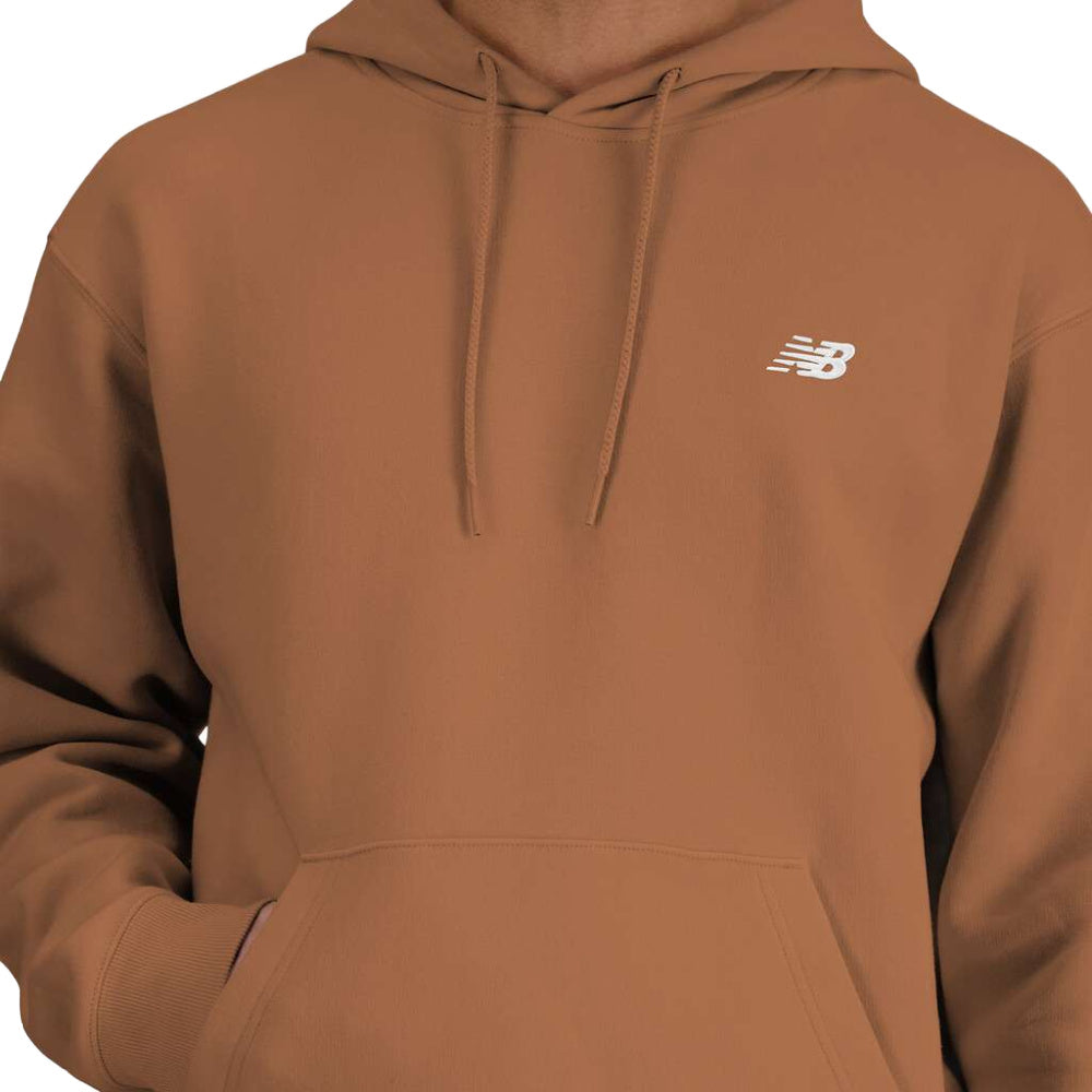 New Balance | Mens Sport Essentials Fleece Hoodie (Walnut)