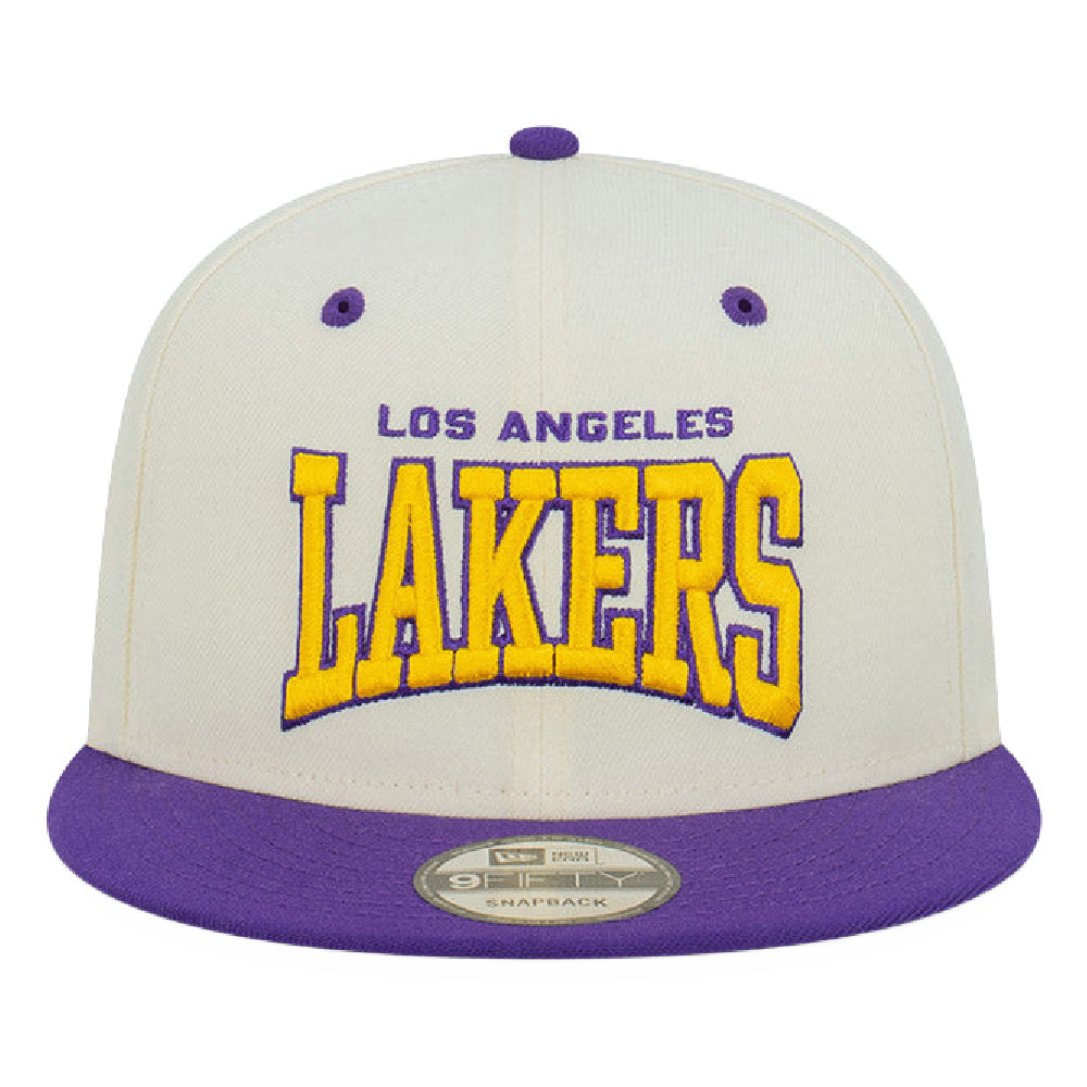 New Era | Mens 9Fifty Snapback Chrome Pro Arch Los Angeles Lakers (Chrome)