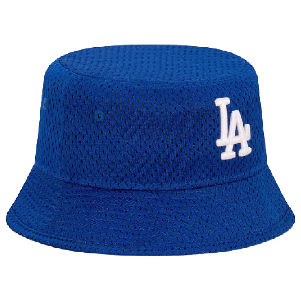 New Era | Mens Open Mesh Bucket Hat Los Angeles Dodgers (Royal Blue)
