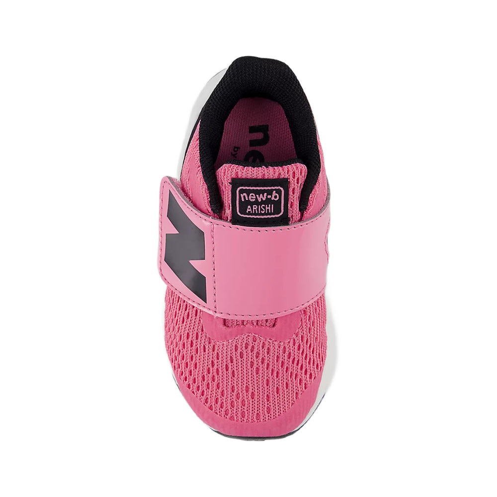 New Balance | Infants Fresh Foam Arishi v4 Hook and Loop (Pink/Black)