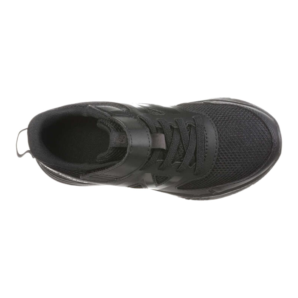 New Balance | Kids 570 V3 Bungee Lace With Top Strap (Black/Black)