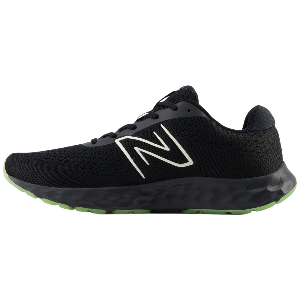 New Balance | Mens 520 v8 2E-Wide (Black/Lime Glo)