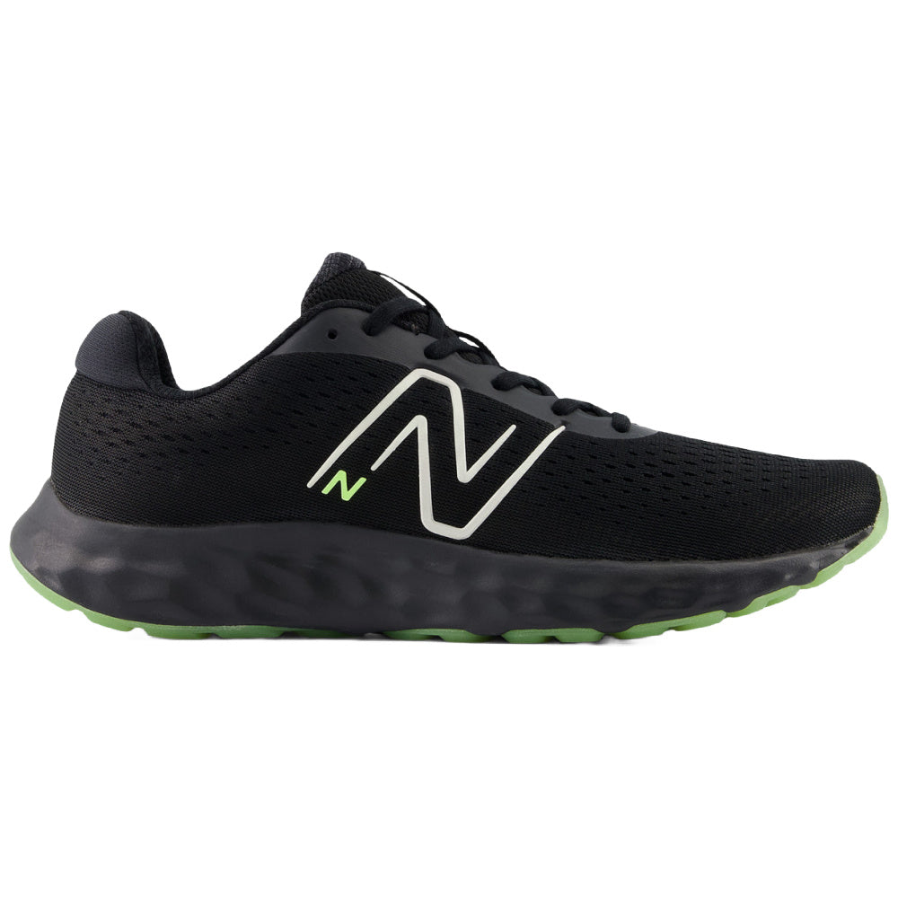 New Balance | Mens 520 v8 2E-Wide (Black/Lime Glo)